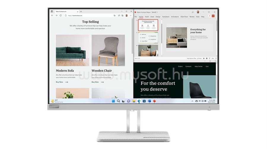 LENOVO L27e-40 Monitor