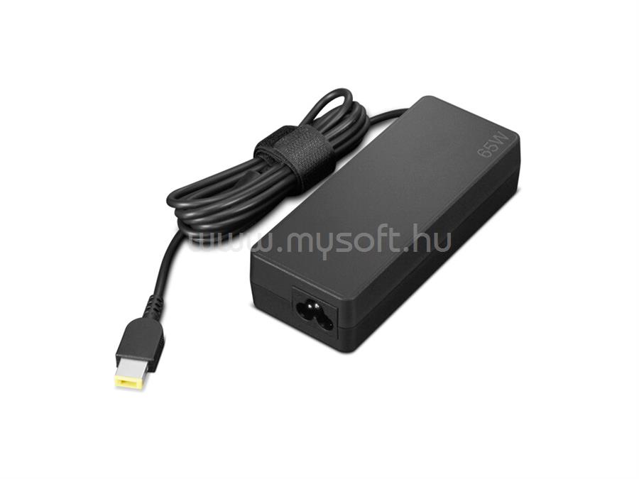 LENOVO ThinkEdge 65W Wide Temperature AC Adapter(slim tip)-EU1/Arabia/Indonesia/ROK