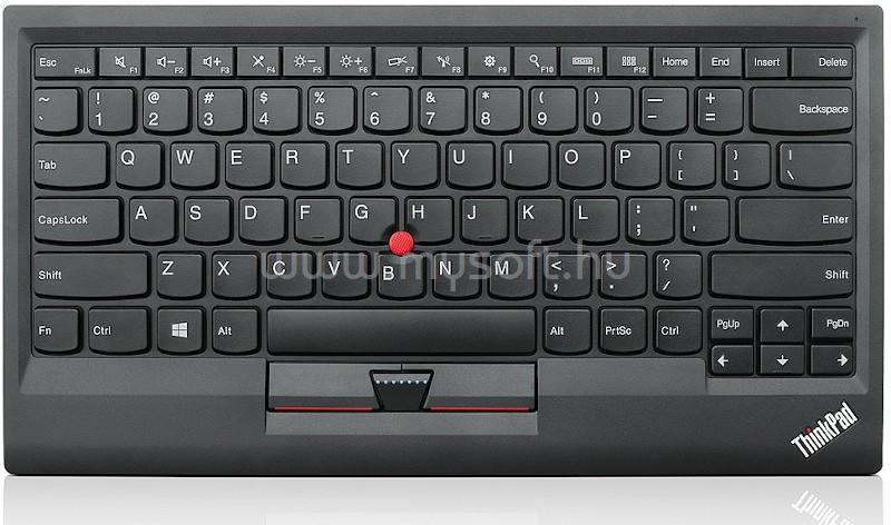 LENOVO Thinkpad Trackpoint II vezeték nélküli billentyűzet HU (fekete)
