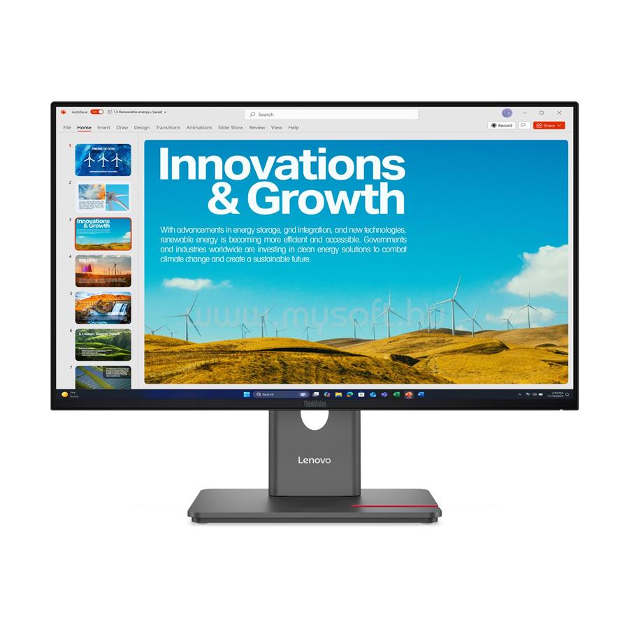 LENOVO ThinkVision P24QD-40 Monitor