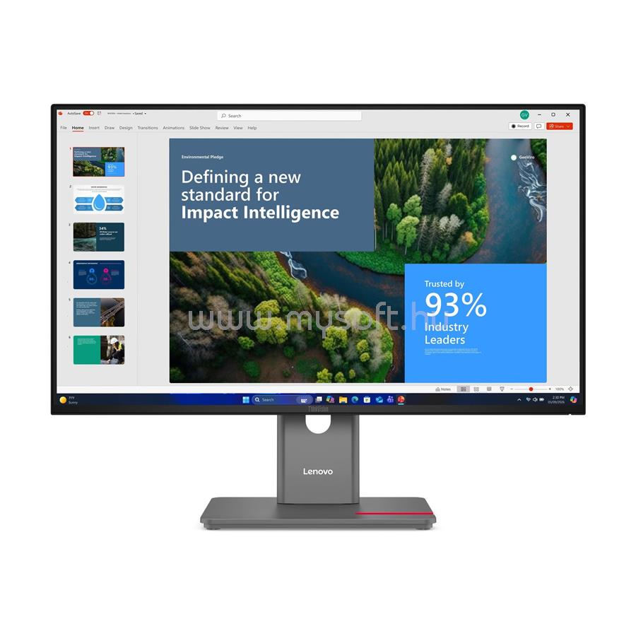 LENOVO ThinkVision P27UD-40 Monitor