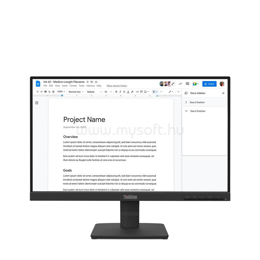 LENOVO ThinkVision S22-4e Monitor