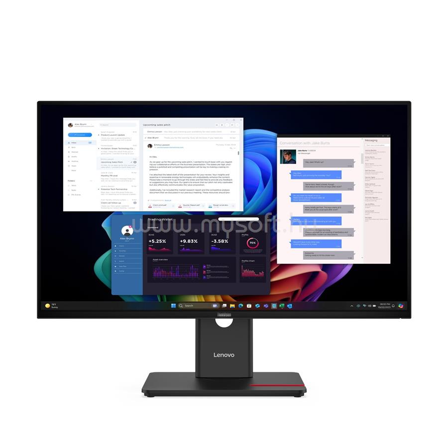 LENOVO ThinkVision T27UD-40 Monitor