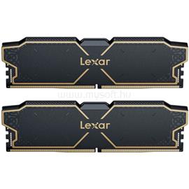 LEXAR 32GB Kit (2x16GB) THOR DDR5 6000 CL38 1.3V Memory with heatsink, Dual pack, Black Color LD5U16G60C38LG-RGD small