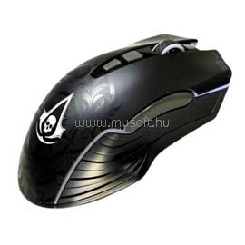 LEXIP BLACK FLAG RESYNCED TATOO WIRELESS MOUSE UBXLXMS0004 small