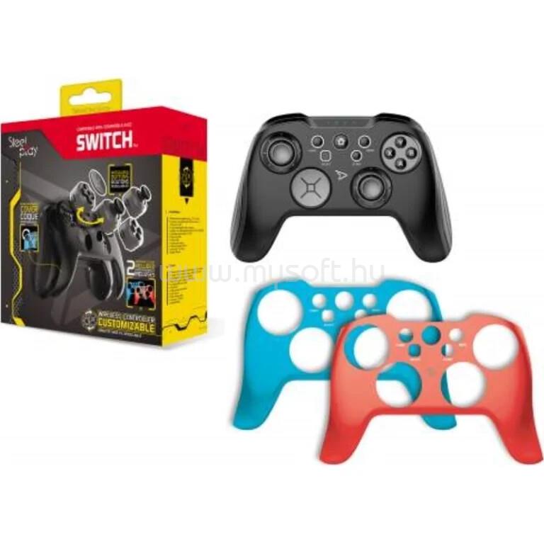 LEXIP X STEELPLAY Wireless Customizable Controller + 2 Cases Switch