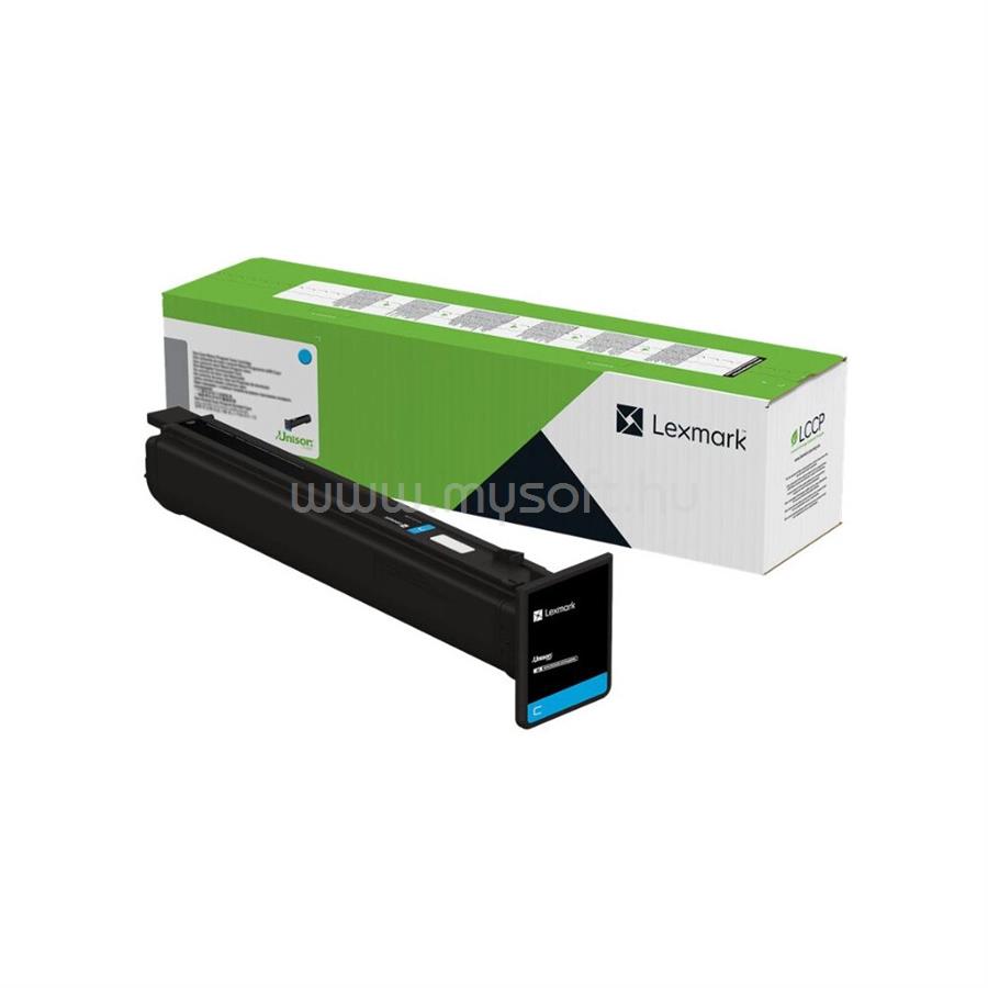 LEXMARK 77L2HC0 Cyan Return Prog Toner Cartridge 46.9K PGS F/CS963CX96X
