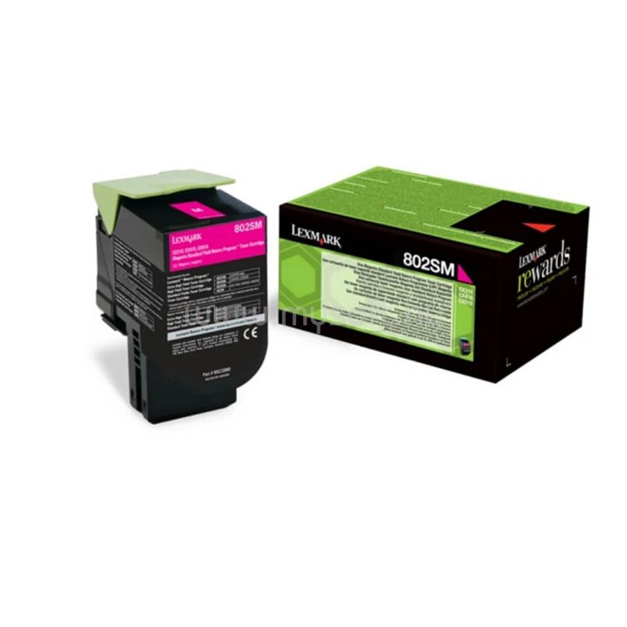 LEXMARK 802SME Magenta 2000old for CX310 Corporate Toner