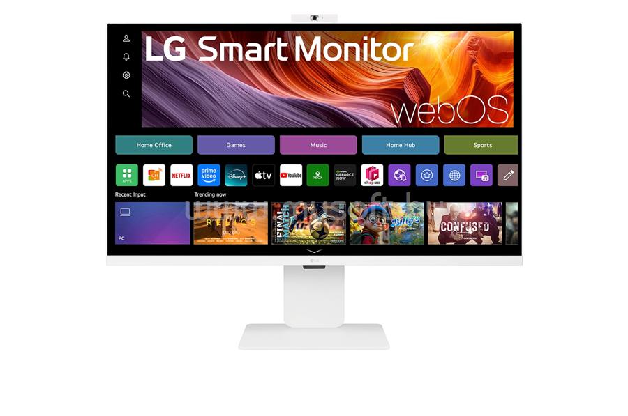 LG 32U850SA-W Smart 4K Monitor beépített hangszóróval (fehér)