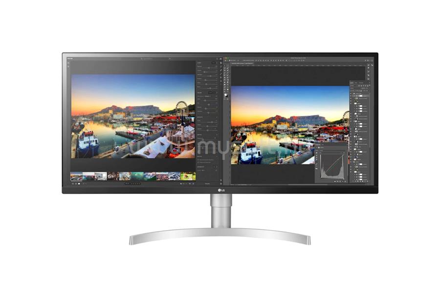 LG UltraWide 34WL850-W Monitor beépített hangszóróval