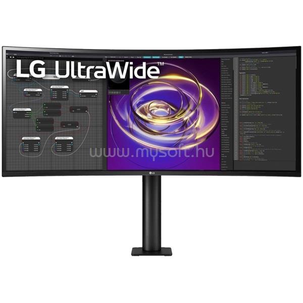 LG UltraWide 34WP88C-B ívelt Monitor ergonomikus talppal, beépített hangszóróval 34WP88C-B large