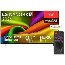 LG 75" 75NU85CB6LA 4K UHD Smart NanoCell LED TV 75NU85CB6LA small