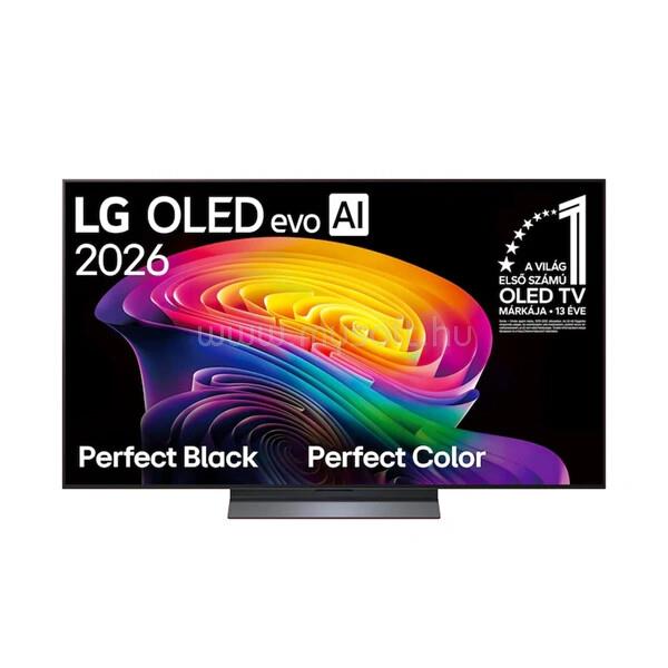 LG OLED55C61LA 55"/136cm OLED evo AI 4K 165Hz Smart TV, 3840x2160, 4xHDMI/2xUSB/WIFI/LAN
