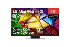 LG TV 55" 4K UHD MINI RGB EVO  AI SMART TV, 2026,DOLBY VISION 144 HZ VRR WEBOS 55MRGB87B3B small