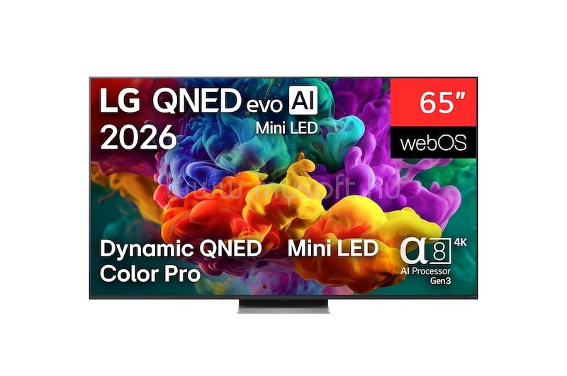 LG TV 65" 4K UHD QNEDEVO MINI LED  AI SMART TV,2026, DOLBY VISION 144 HZ VRR WEBOS