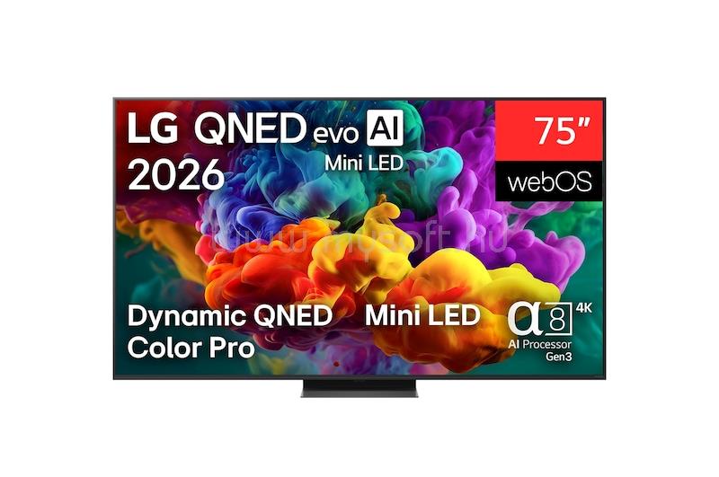 LG TV 75" 4K UHD QNEDEVO MINI LED  AI SMART TV,2026 , WEBOS