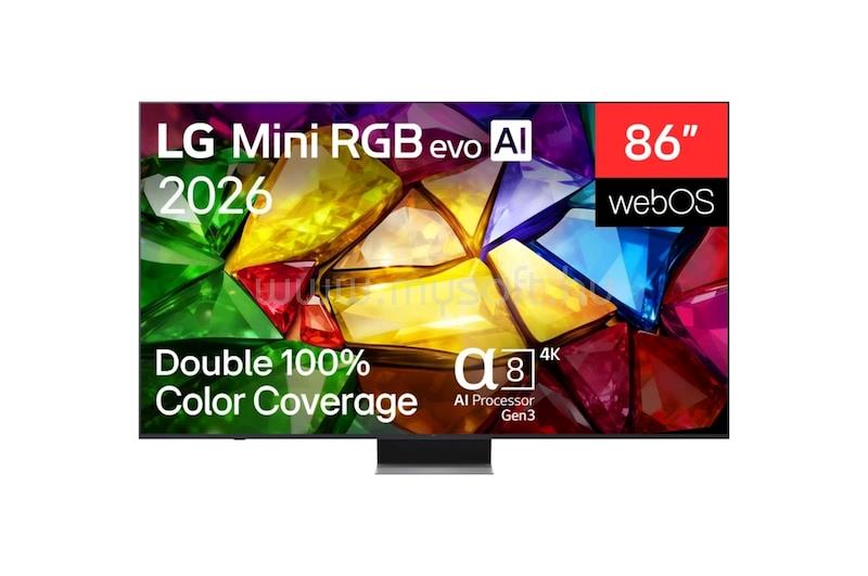 LG TV 86" 4K UHD MINI RGB EVO AI SMART TV, 2026 DOLBY VISION WEBOS