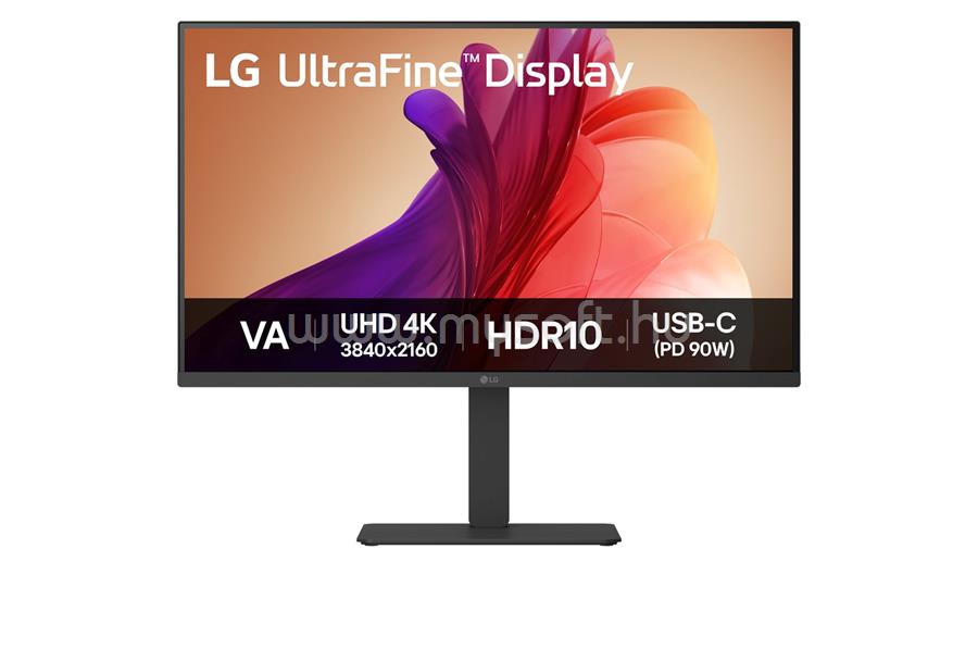 LG Ultrafine 32U720A-B 4K Monitor beépített hangszóróval