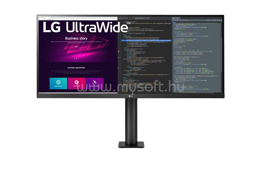 LG UltraWide 34WN780P-B Monitor beépített hangszóróval