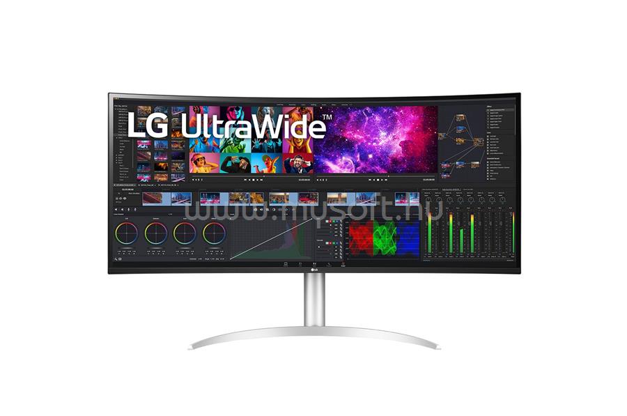 LG UltraWide 40WP95CP-W ívelt 5K2K Monitor beépített hangszóróval