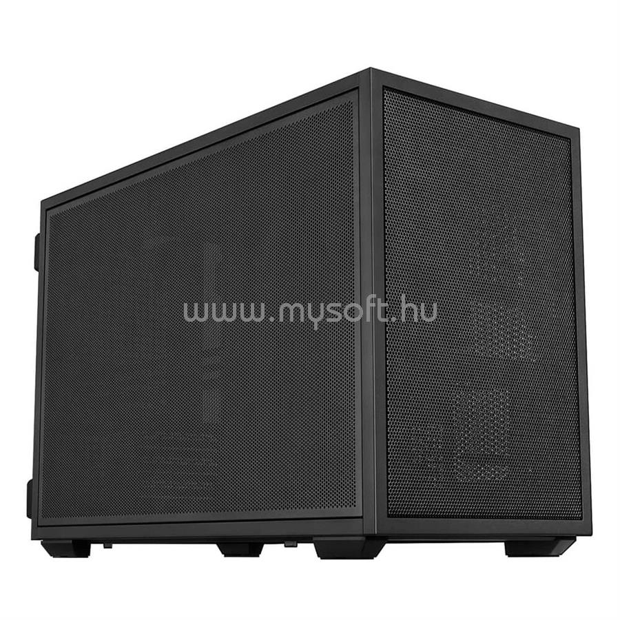 LIAN LI B4-mATX Mesh számítógépház - fekete