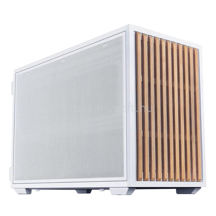 LIAN LI DAN Cases B4  Wood Edition Micro-ATX Számítógépház - bükk/fehér