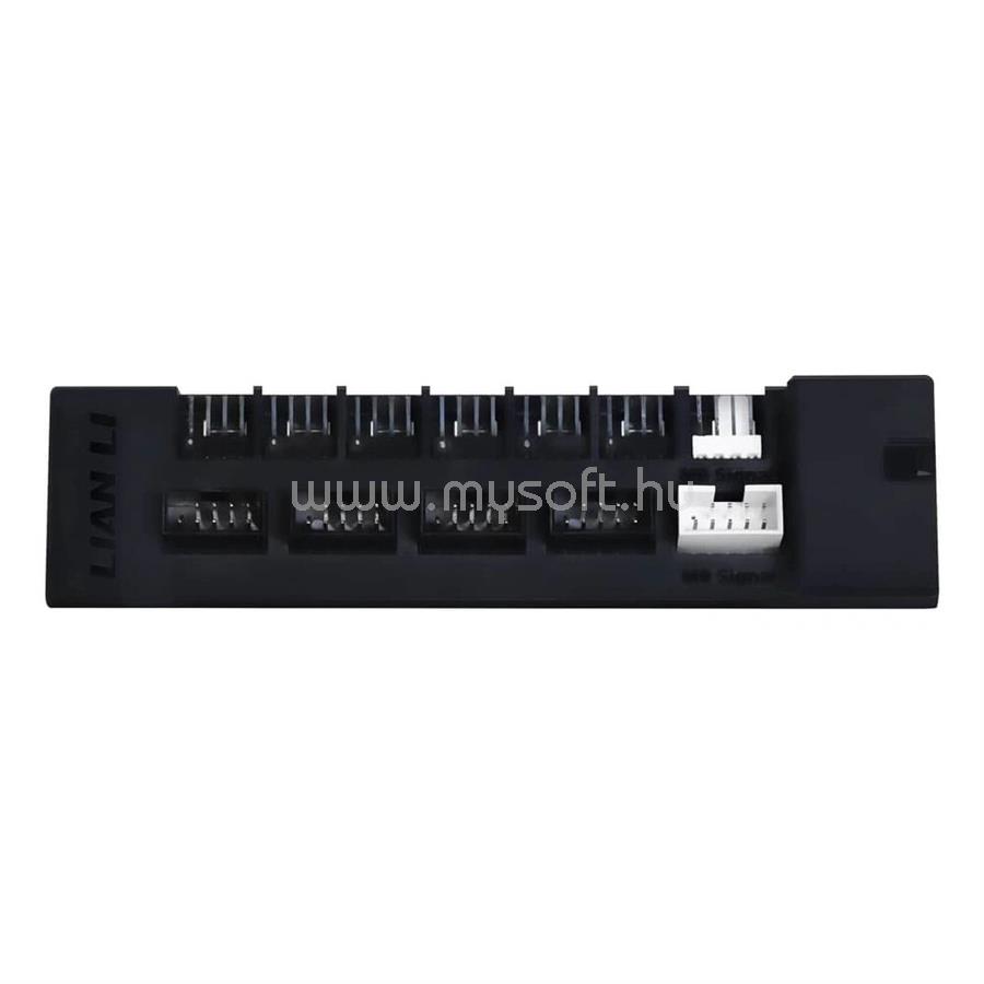 LIAN LI Edge Hub 4x USB, 6x PWM, fekete