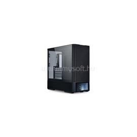 LIAN LI Lancool 207 Digital számítógépház - 6"-es LCD kijelző, M-ATX, edzett üveg, 4db PWM ventilátor, fekete LAN207DX small