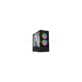 LIAN LI Lancool 207 számítógépház - edzett üveg, 2db 14cm-es PWM ARGB ventilátor, fekete LANCOOL_207RX small