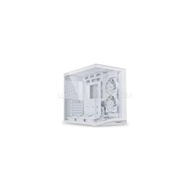 LIAN LI O11 Dynamic Mini V2 Flow számítógépház - ATX, edzett üveg elöl/oldalt, 5db PWM ventilátor, fehér O11DMIV2FW small