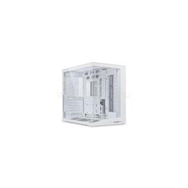 LIAN LI O11 Dynamic Mini V2 számítógépház - ATX, edzett üveg elöl/oldalt, fehér O11DMIV2W small