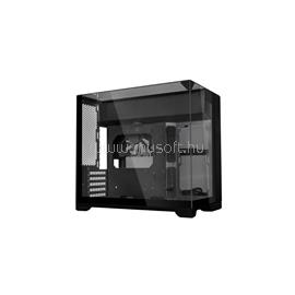 LIAN LI O11 Vision-M számítógépház - micro-ATX, edzett üveg, kétkamrás, fekete O11VMX small