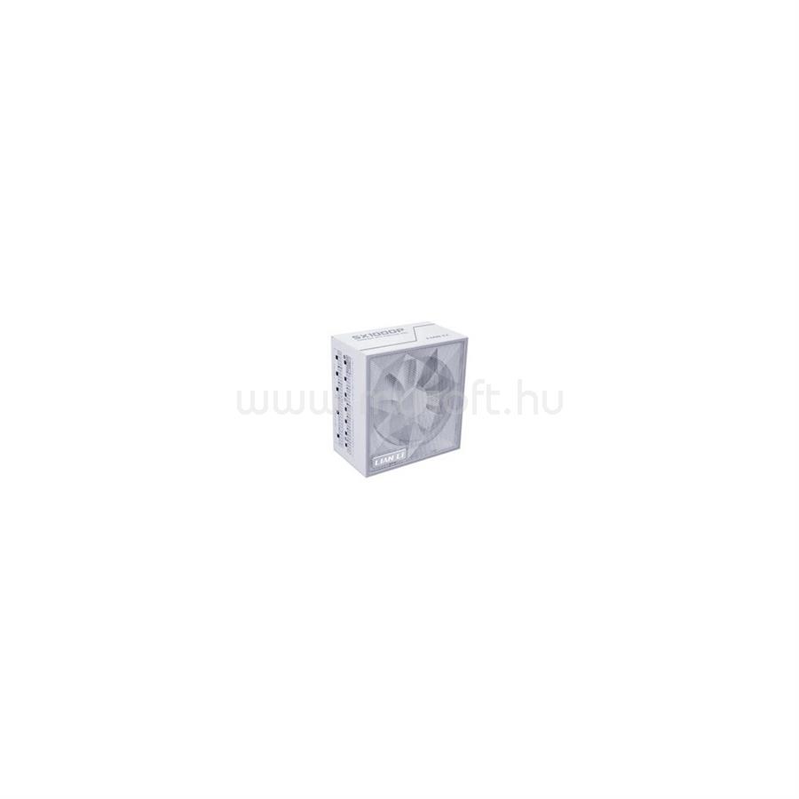 LIAN LI SX Platinum tápegység - moduláris, ATX 3.1, PCIe 5.1, 12V-2x6 , 1000W, fehér