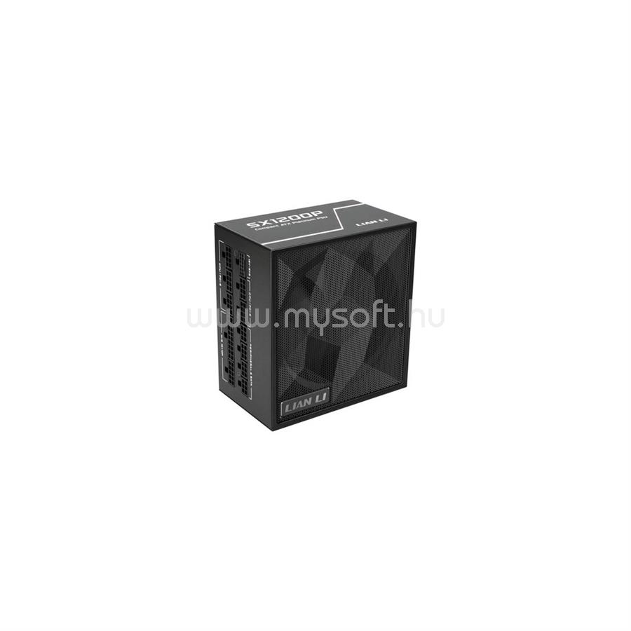 LIAN LI SX Platinum tápegység - moduláris, ATX 3.1, PCIe 5.1, 12V-2x6 , 1200W, fekete