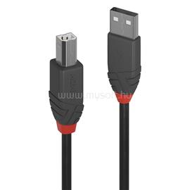 LINDY 0,5m USB 2.0 Type A to B Cable, Anthra Line LINDY_36671 small