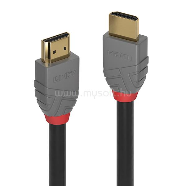LINDY 1m High Speed HDMI Cable, Anthra Line