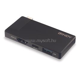 LINDY DST-Micro, USB-C Laptop Micro Docking Station LINDY_43336 small