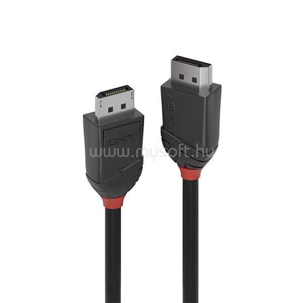 LINDY 1m DisplayPort 1.2 Cable, Black Line