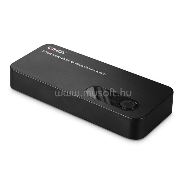 LINDY 2 Port HDMI 8K60 Bi-Directional Switch