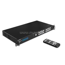 LINDY 4x4 HDMI 4K60 Matrix with Video Wall Scaling LINDY_38238 small