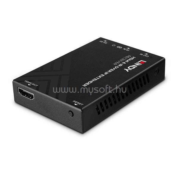 LINDY HDMI & IR over IP Extender - Receiver