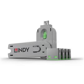 LINDY USB Port Locks 4xGreen+Key LINDY_40451 small