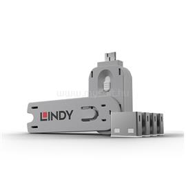 LINDY USB Port Locks 4xWHITE+Key LINDY_40454 small