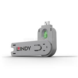 LINDY USB Type A Port Blocker Key, green LINDY_40621 small