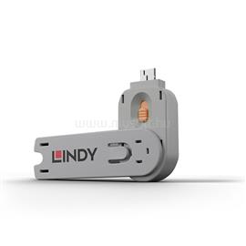 LINDY USB Type A Port Blocker Key, orange LINDY_40623 small