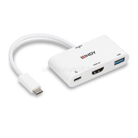 LINDY USB 3.2 Type C to HDMI Converter with PD LINDY_43340 small