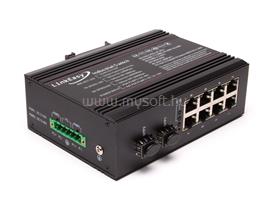 LINKEASY ipari PoE switch,2xGE SFP+8x10/100/1000T 802.3af/at,duál 48V DC bemenet ISW-208-PWR small