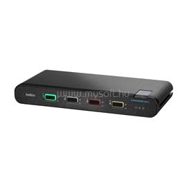 BELKIN 4P SNGL HEAD DP/HDMI TO DP/HDMI VIDEO SEC DT KVM SW NO CAC PP4.0 IN F1DN104KVM-UNN4 small