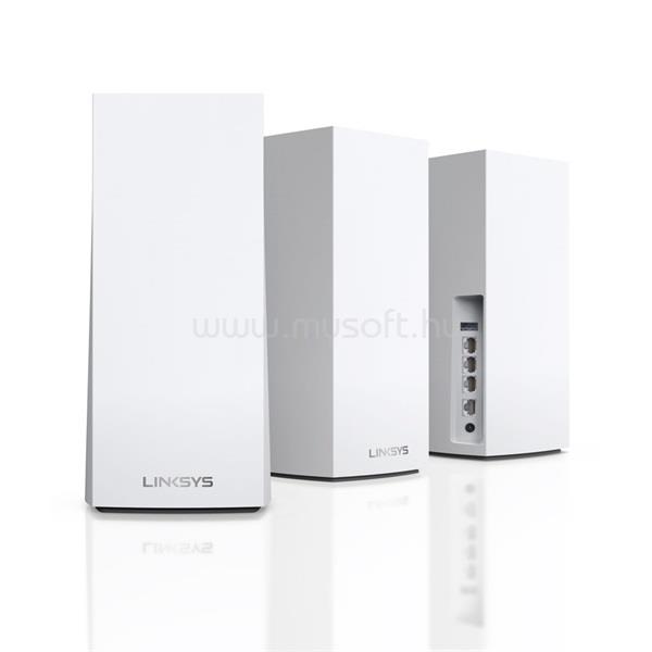 LINKSYS VELOP MX12600 Mesh System, Wifi 6, Tri-Band AX4200, 1xWAN(1000mbps), 3xLAN(1000Mbps), USB, MU-MIMO 3db