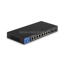 LINKSYS SMB LGS310MPC 8port POE+ GbE LAN +2 SFP Port Smart menedzselhető asztali Switch LGS310MPC-EU small